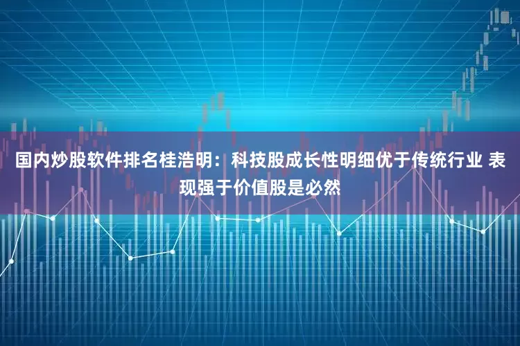 国内炒股软件排名桂浩明：科技股成长性明细优于传统行业 表现强于价值股是必然