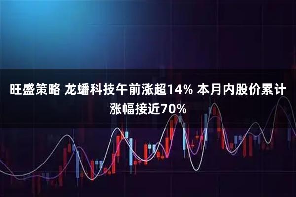 旺盛策略 龙蟠科技午前涨超14% 本月内股价累计涨幅接近70%